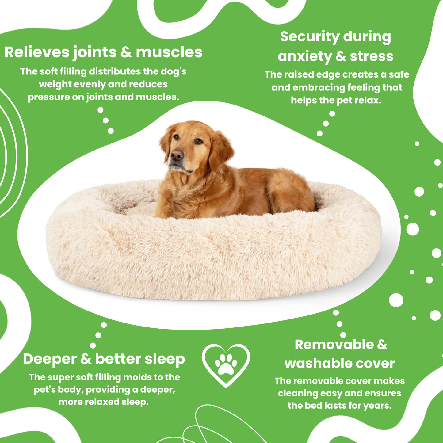 Calmer Bed - Combats stress in both Cats and Dogs!